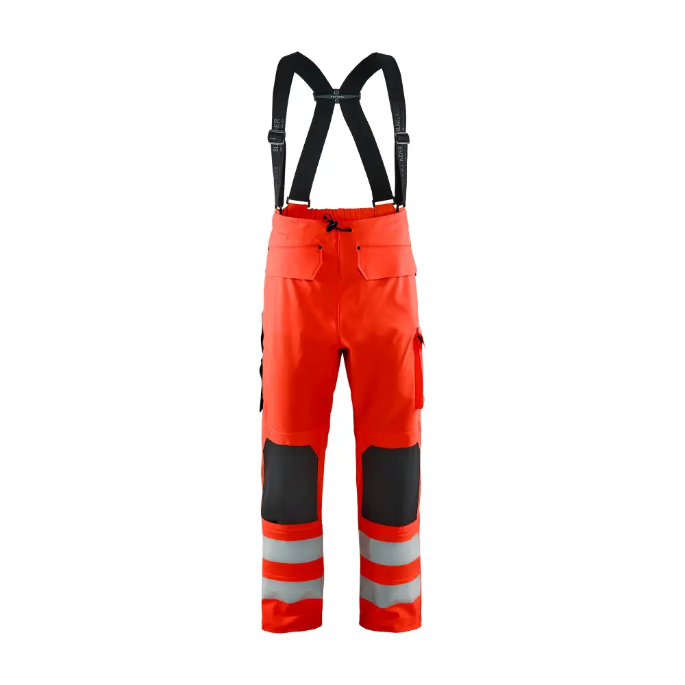 Blåkläder Rain trousers Hi-Vis LEVEL 2 13022003 - Red hi-vis / 4XL