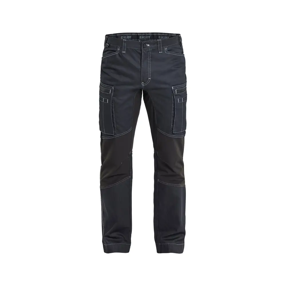Blåkläder Service trousers with stretch 14591142 - Navy blue/Black / C44