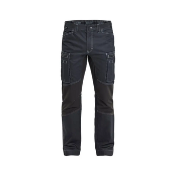 Blåkläder Service trousers with stretch 14591142 - Navy blue/Black / C44