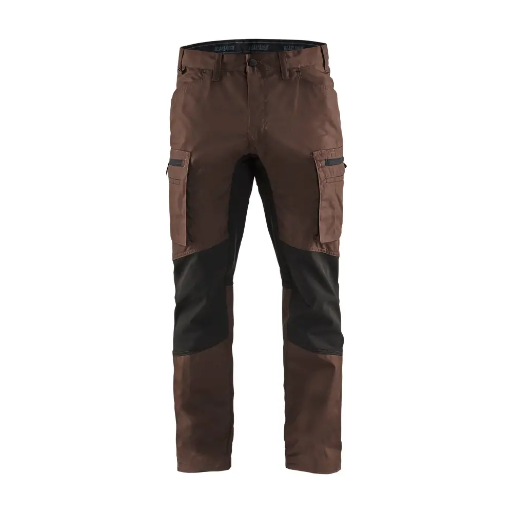 Blåkläder Service Trousers with Stretch 14591845 - Brown/Black / C44