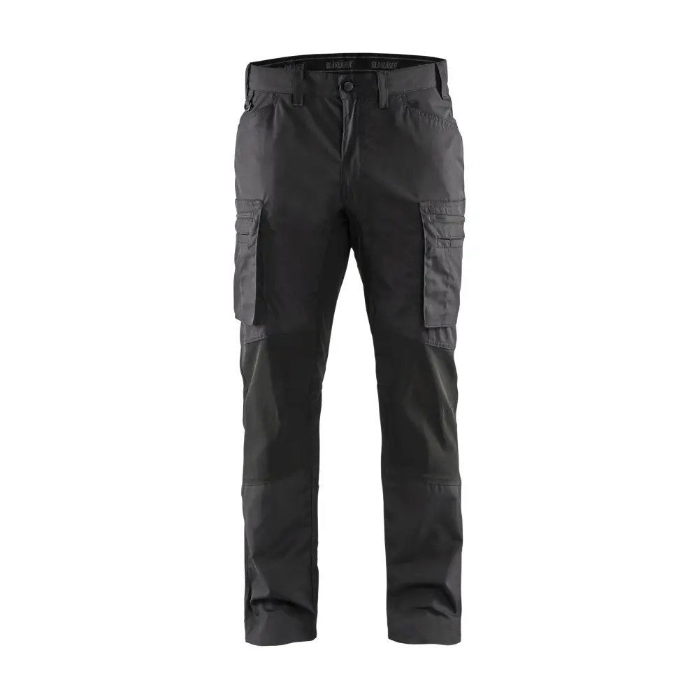 Blåkläder Service Trousers with Stretch 14591845 - Dark grey/black / C44