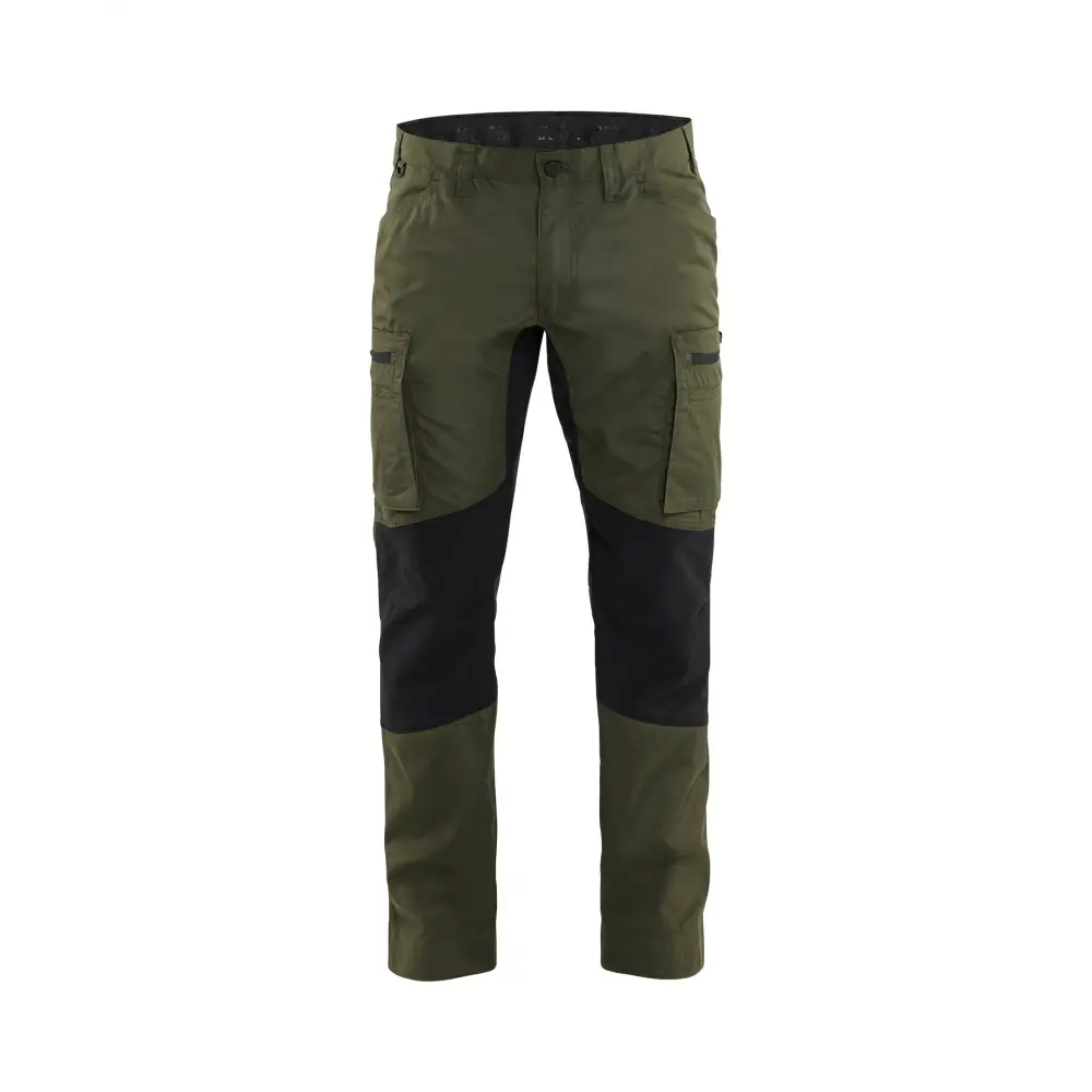 Blåkläder Service Trousers with Stretch 14591845 - Forest Night/Black / C44