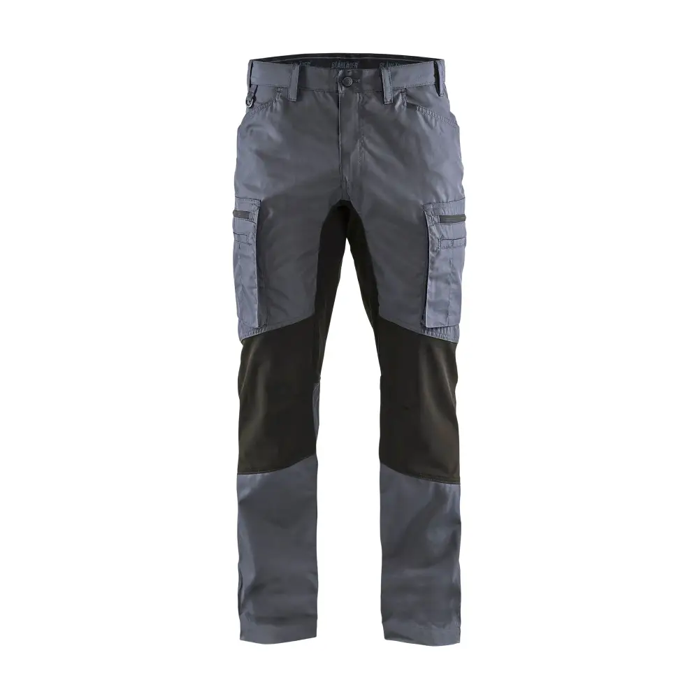 Blåkläder Service Trousers with Stretch 14591845 - Grey/Black / C44