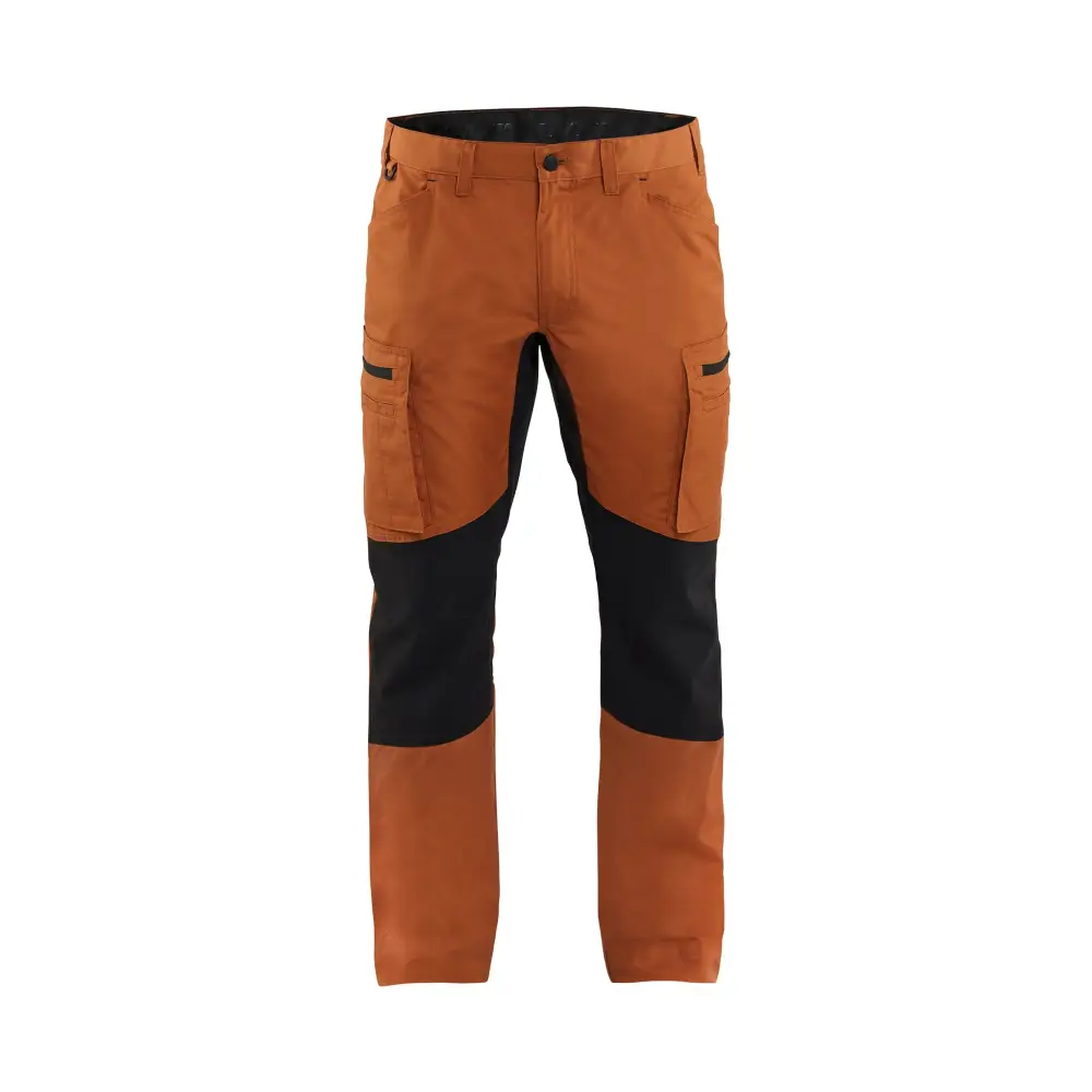 Blåkläder Service Trousers with Stretch 14591845 - Rust/Black / C44