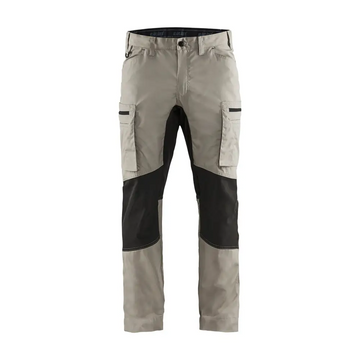 Blåkläder Service Trousers with Stretch 14591845 - Stone/Black / C44