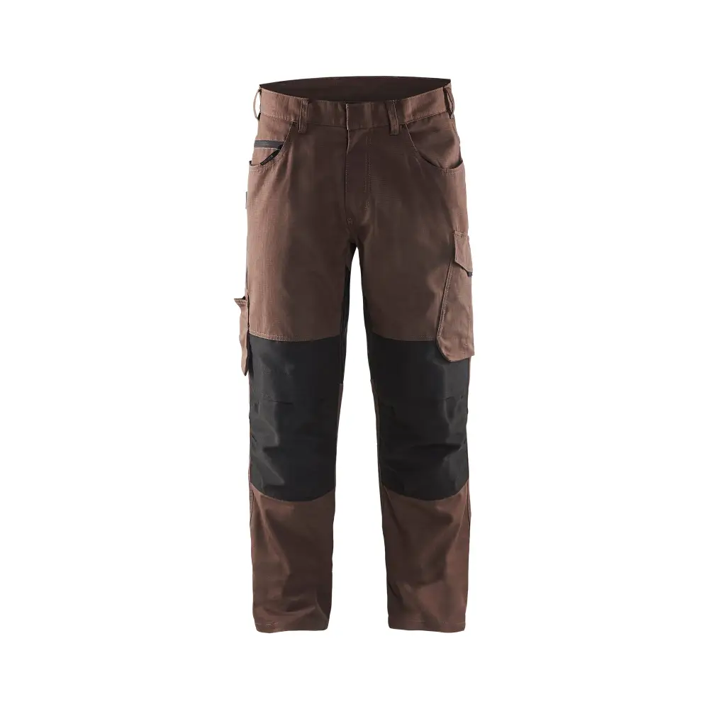 Blåkläder Service Trousers with Stretch 14951330 - Brown/Black / C146
