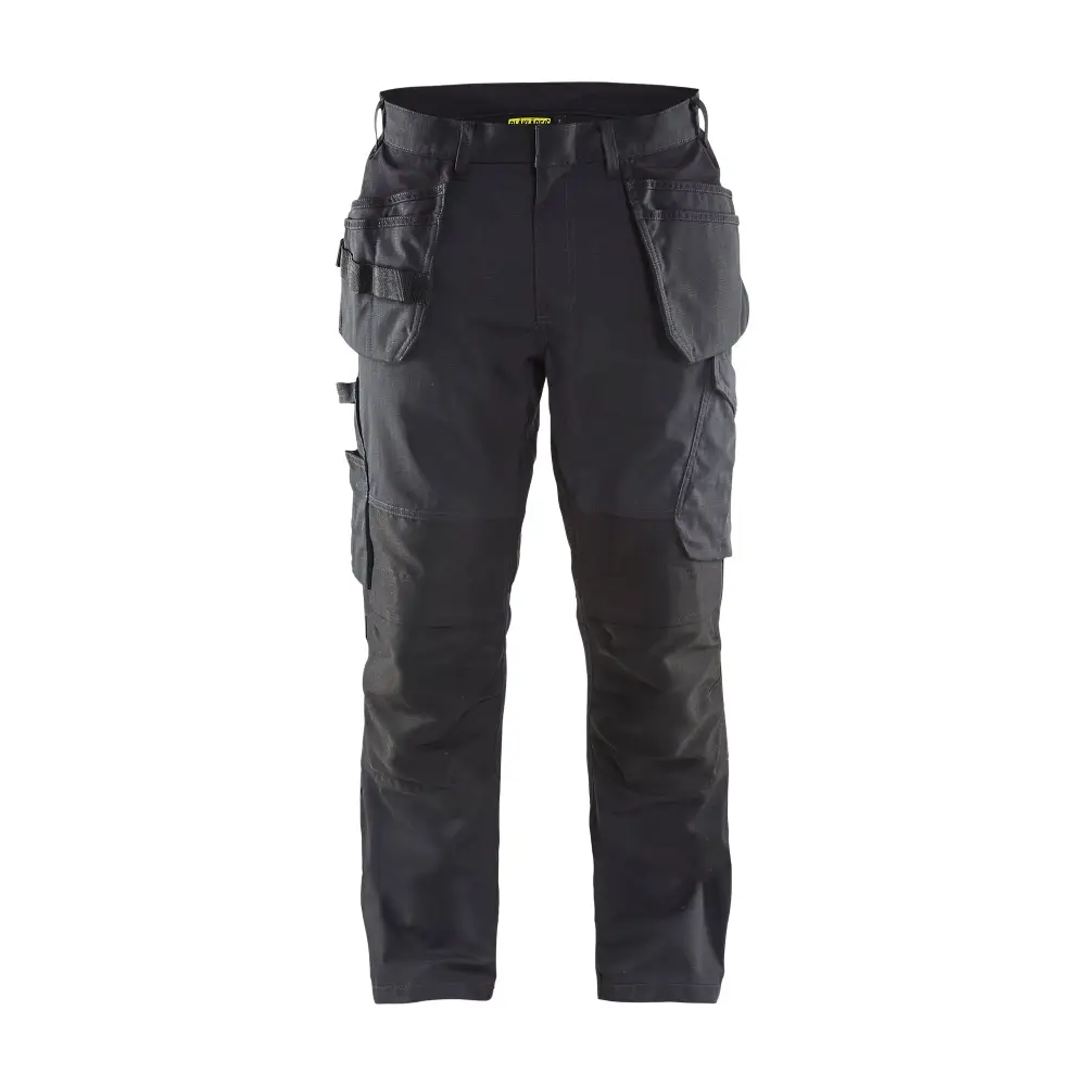 Blåkläder Service Trousers with stretch and nail pockets 14961330 - Black/Dark grey / C146