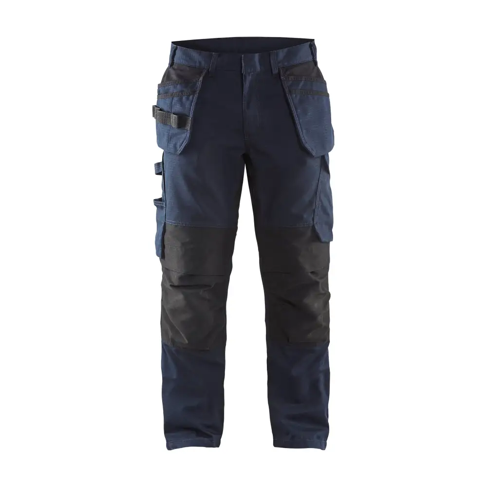 Blåkläder Service Trousers with stretch and nail pockets 14961330 - Dark Navy/Black / C146