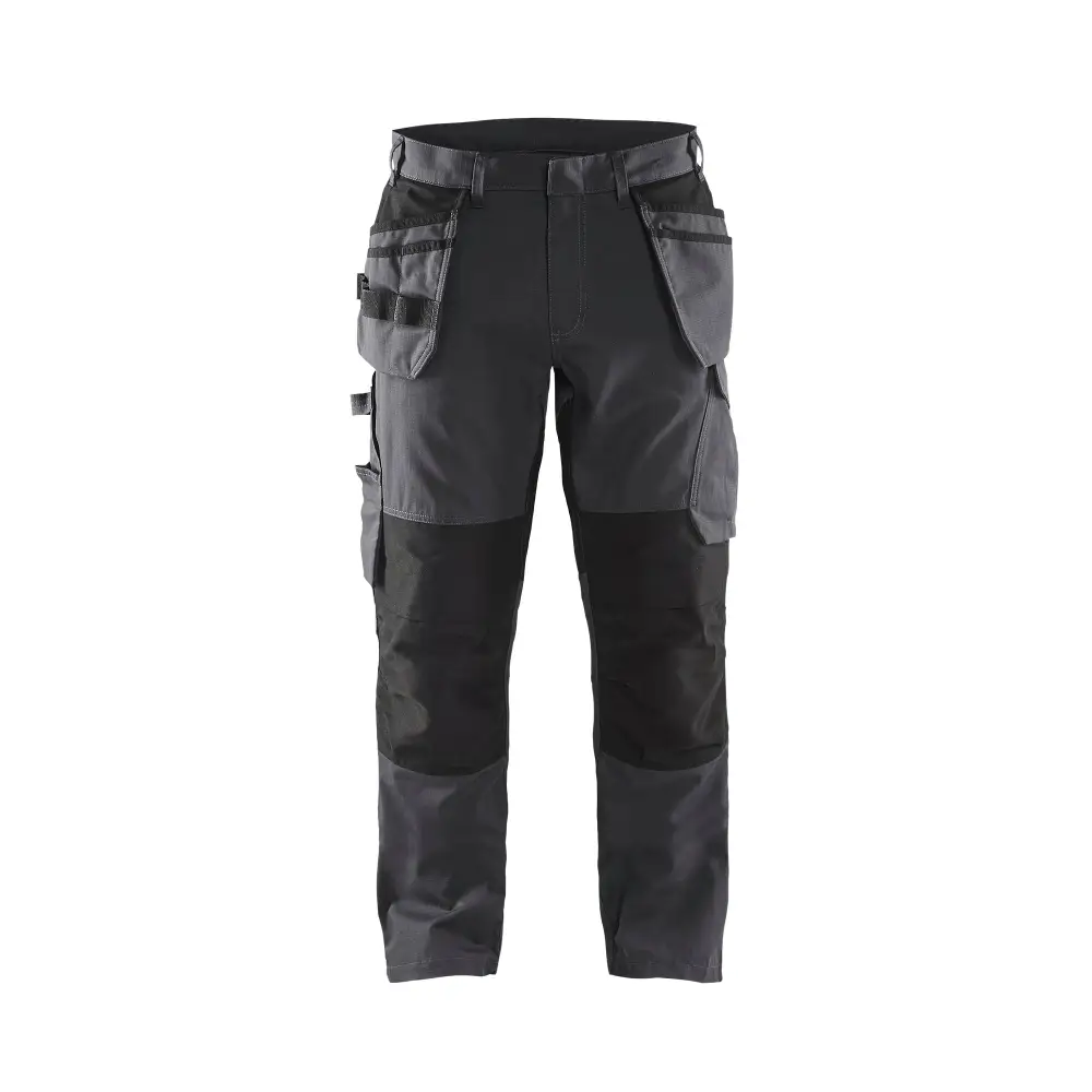 Blåkläder Service Trousers with stretch and nail pockets 14961330 - Mid grey/Black / C146