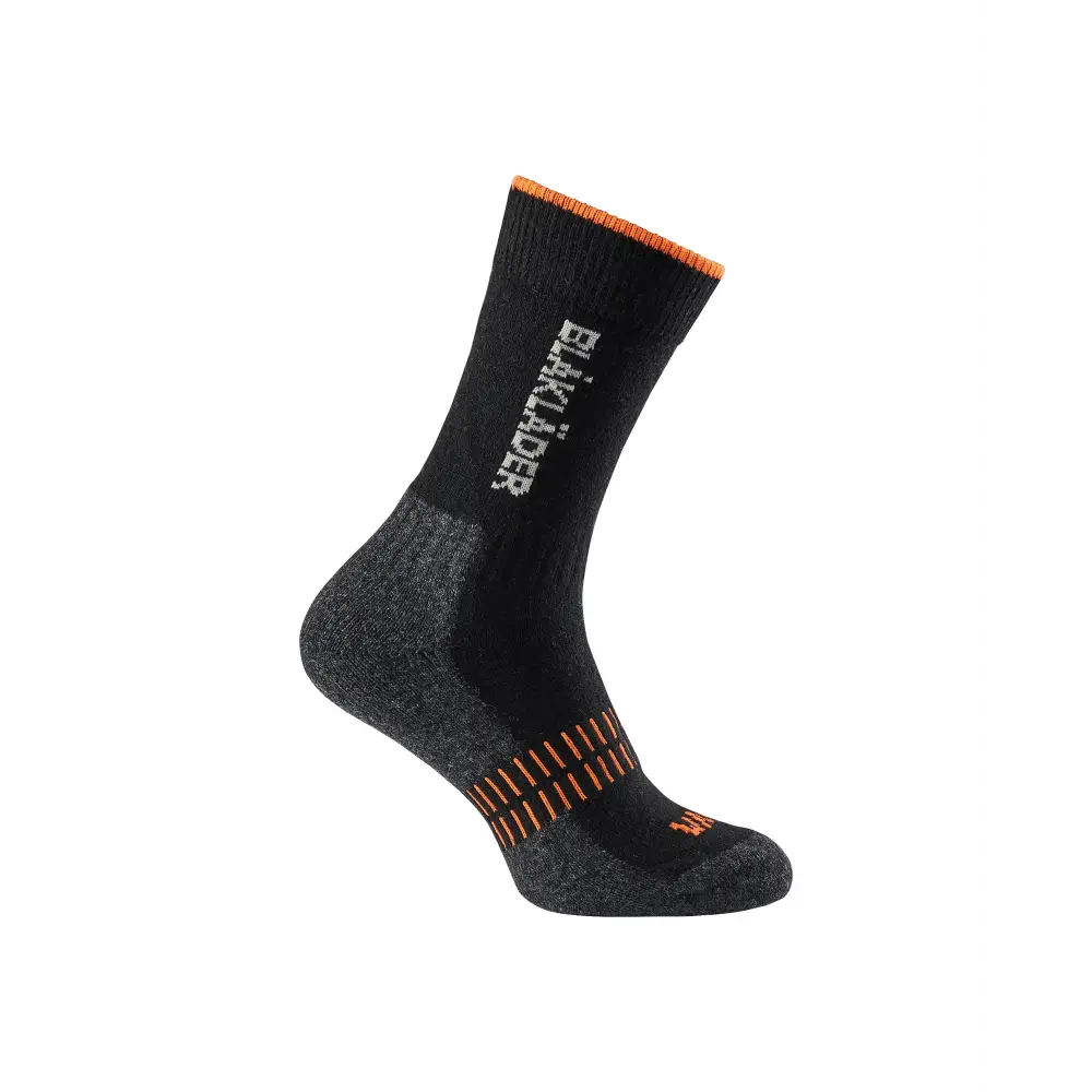 Blåkläder Warm sock Black/NEON 21921095 - 36-39