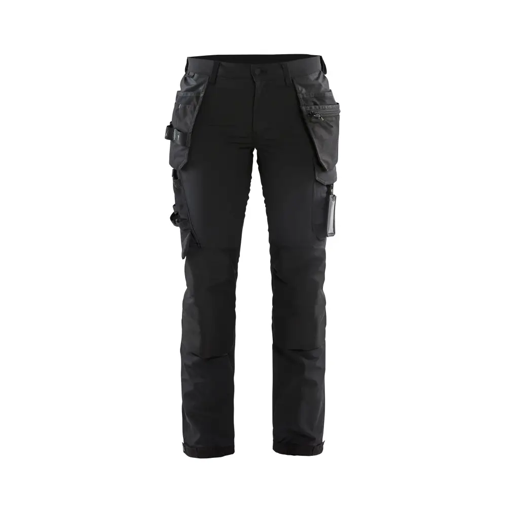 Blåkläder Women’s 4-way stretch craftsman trousers 71921645 - Black/Dark grey / C32