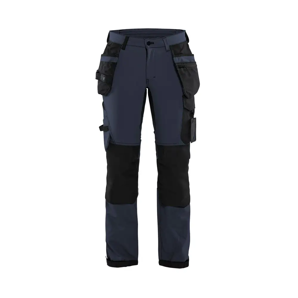 Blåkläder Women’s 4-way stretch craftsman trousers 71921645 - Dark Navy/Black / C32
