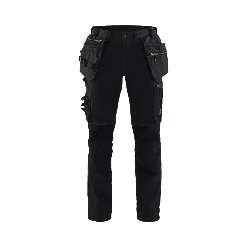 Blåkläder Women’s Craftsman Trousers with Stretch 71301370 - Black/Black / C32