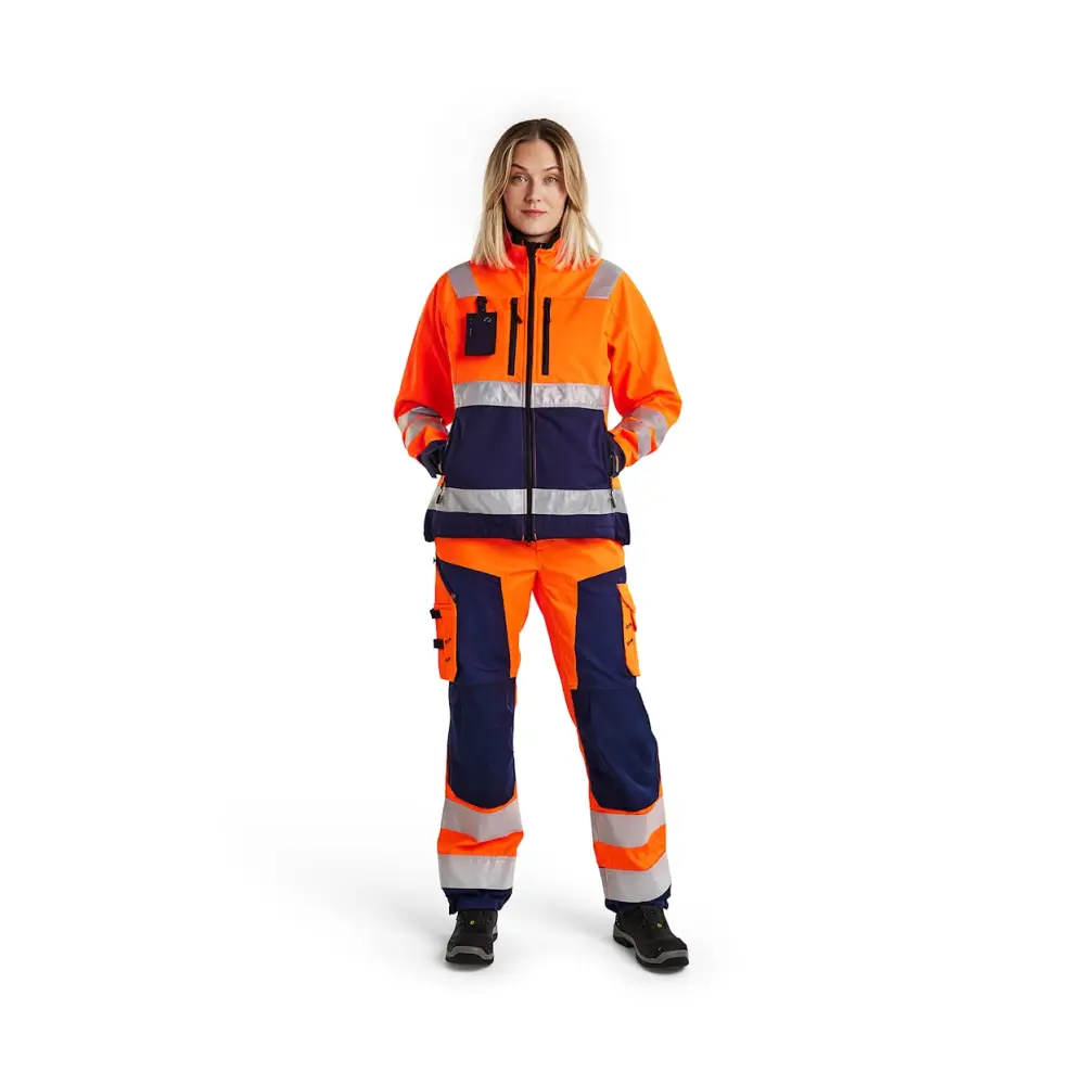 Blåkläder Women’s Hi-Vis Softshell jacket 49022517