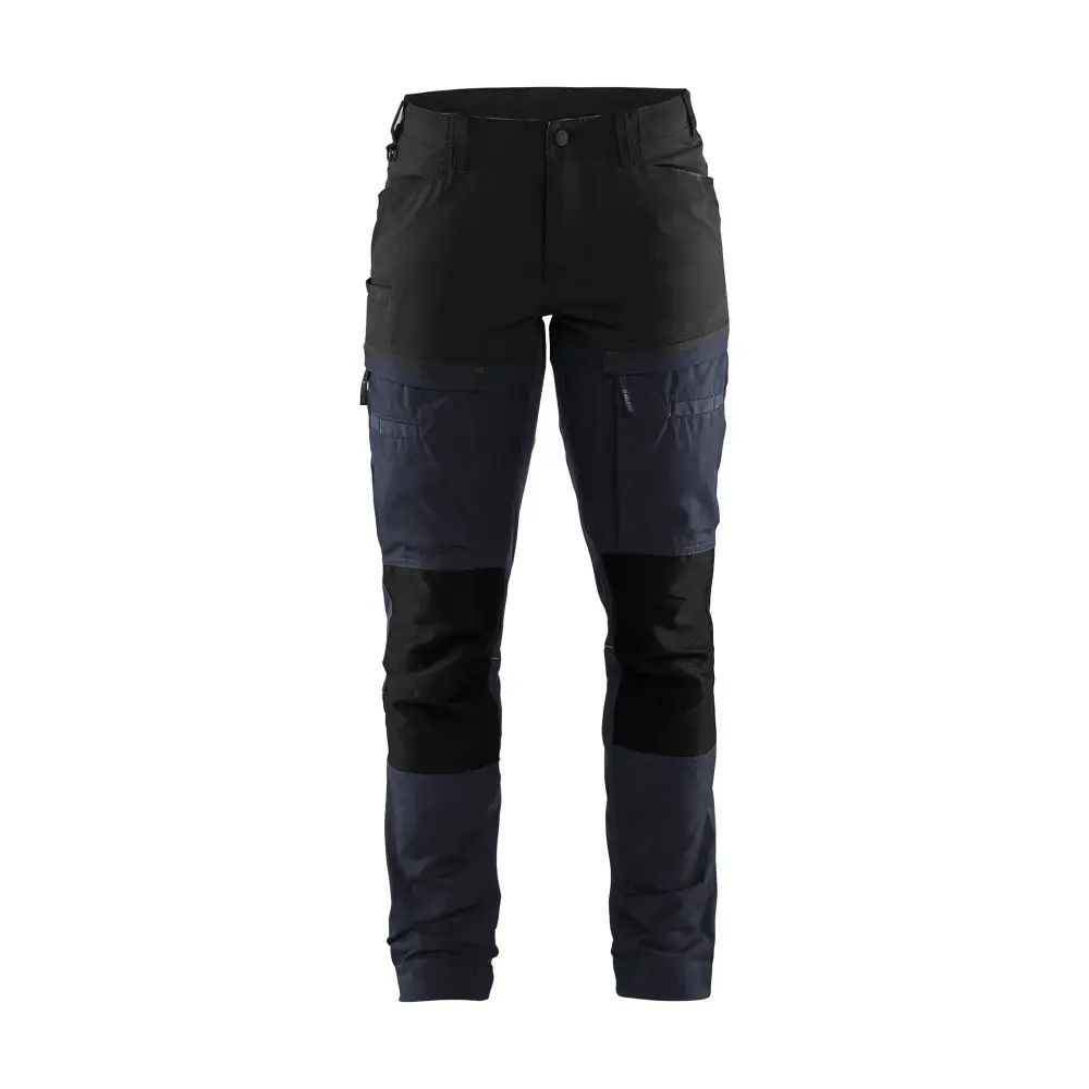 Blåkläder Women’s Service Trousers with Stretch 71661845 - Dark Navy/Black / C32