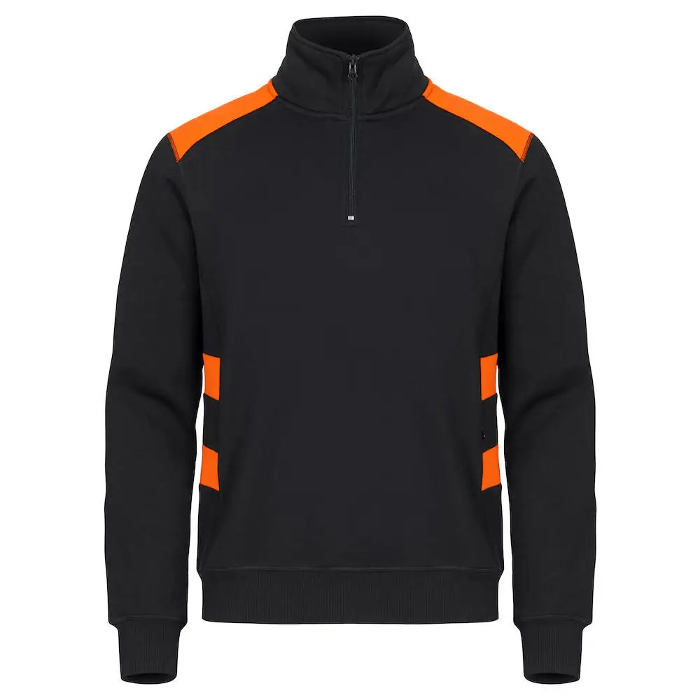 Clique Ambition Half Zip - Visib Orange / 4XL