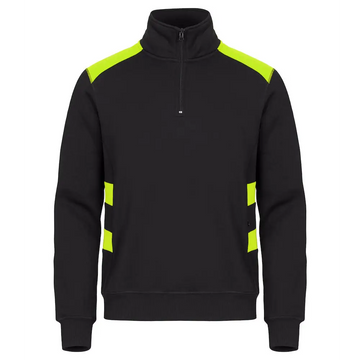 Clique Ambition Half Zip - Visib Yellow / 4XL