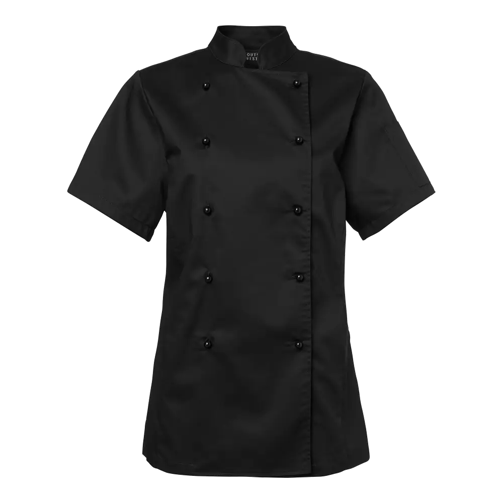 Ebba Chefs Coat w - Black