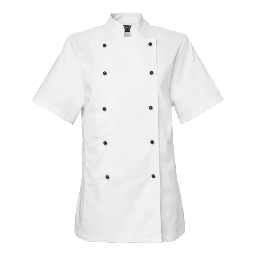 Ebba Chefs Coat w - White