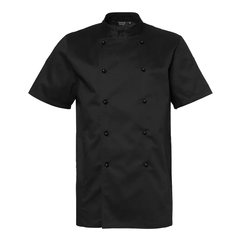 Emil Chefs Coat - Black