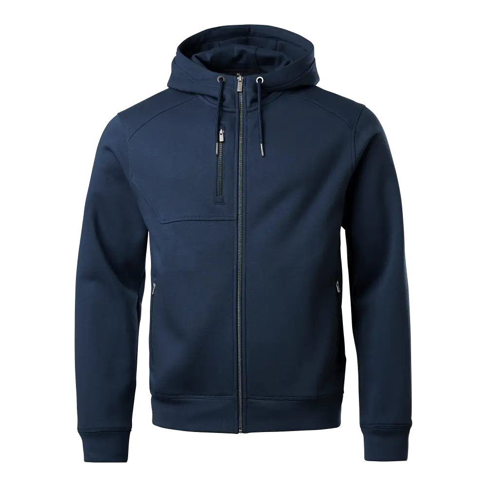 Gavin Zip Hood - Navy