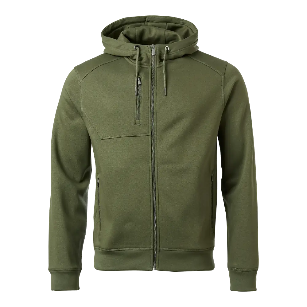 Gavin Zip Hood - Olive