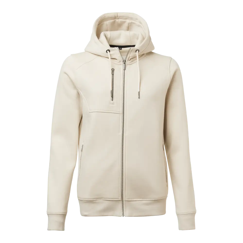 Geila Zip Hood w - Light sand