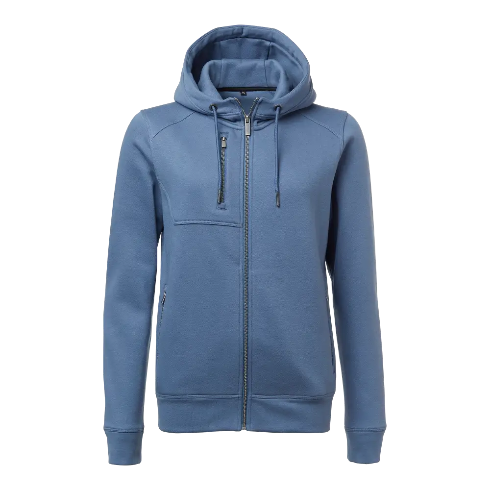 Geila Zip Hood w - Mid blue