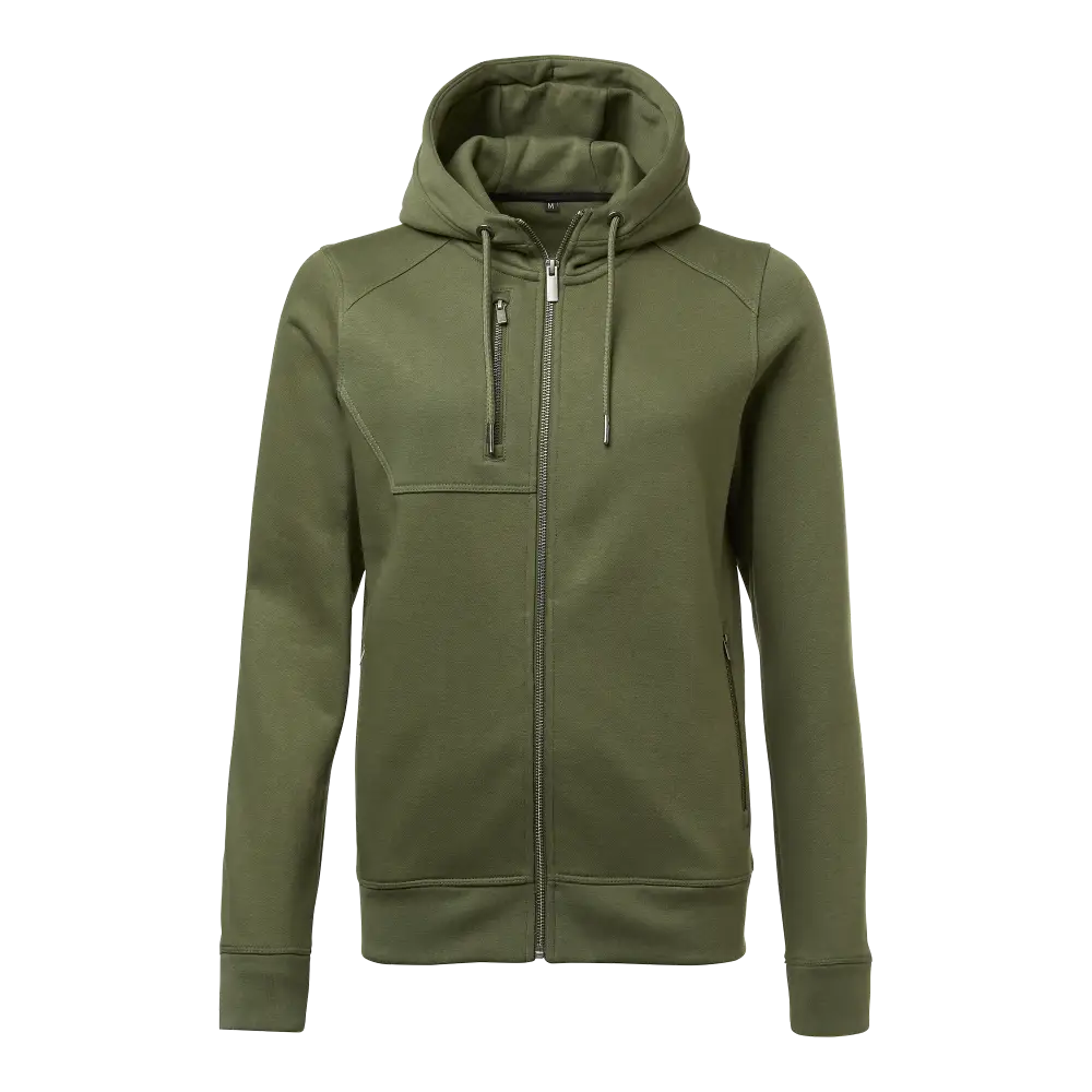 Geila Zip Hood w - Olive