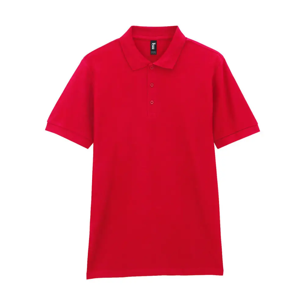 Gildan Hammer Adult Pique Polo - Red / S