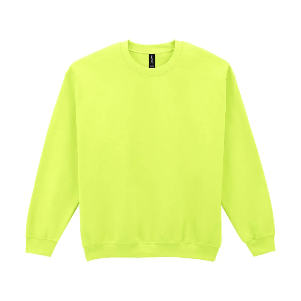 Gildan Heavy Blend Adult Crewneck Sweat - Safety Green / S