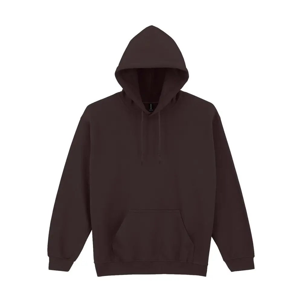 Gildan Heavy Blend Adult Hooded Sweatshirt - Dark Chocolate / S