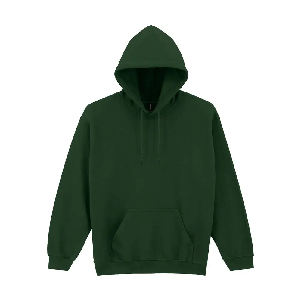 Gildan Heavy Blend Adult Hooded Sweatshirt - Forest Green / S