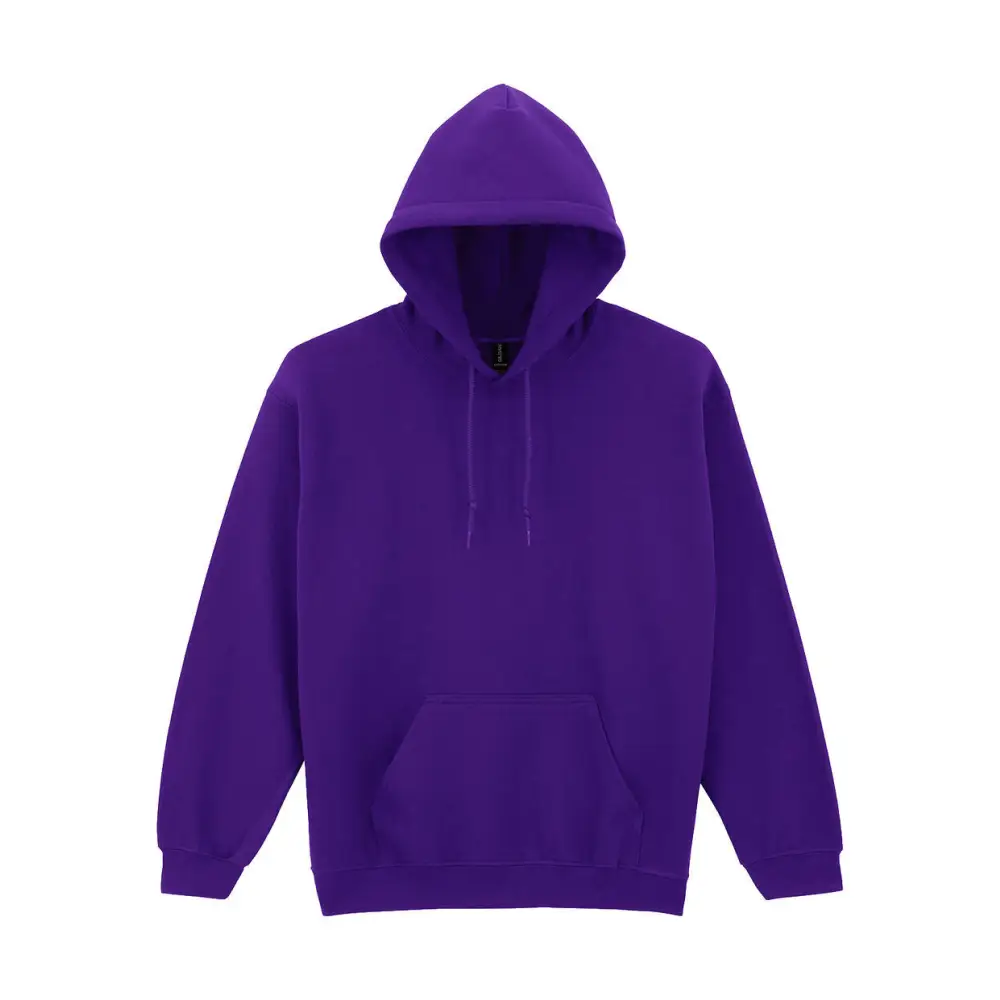 Gildan Heavy Blend Adult Hooded Sweatshirt - Purple / S