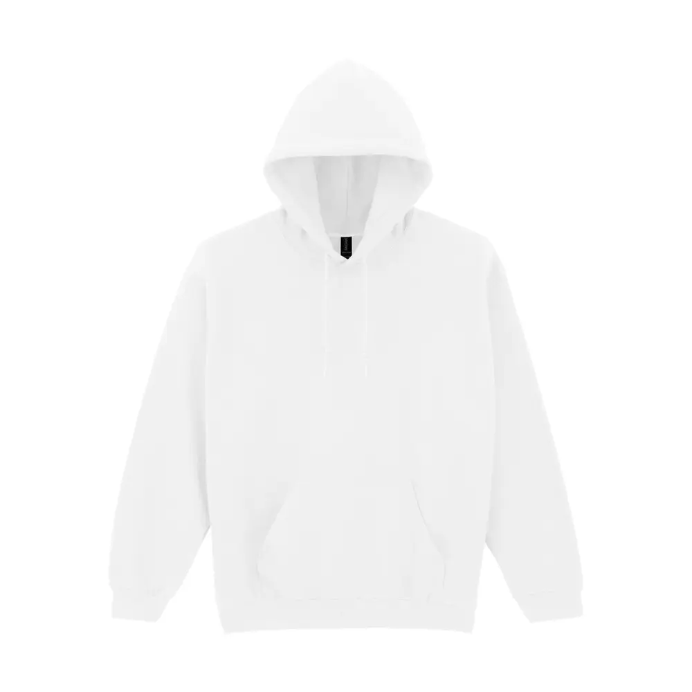 Gildan Heavy Blend Adult Hooded Sweatshirt - White / S