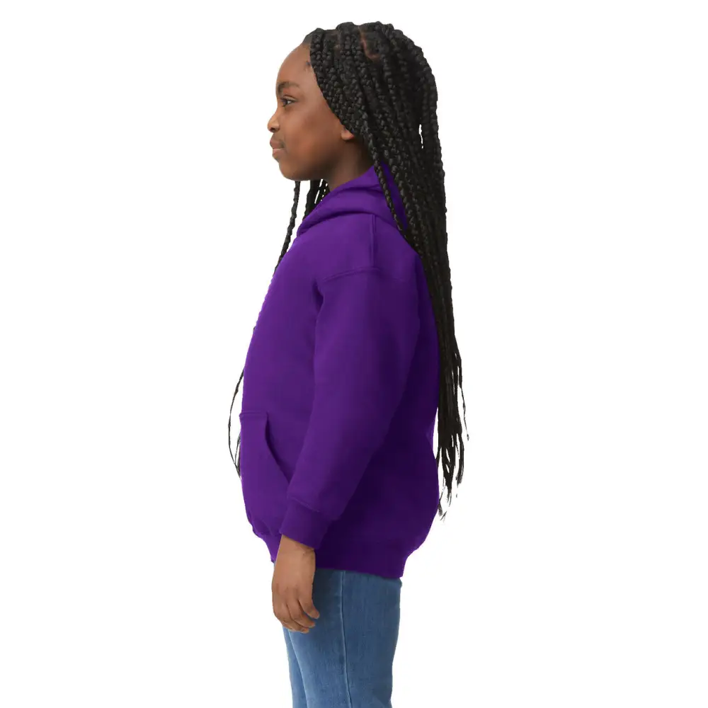 Gildan Heavy Blend Youth Hooded Sweat - Orange / XS (104/110)