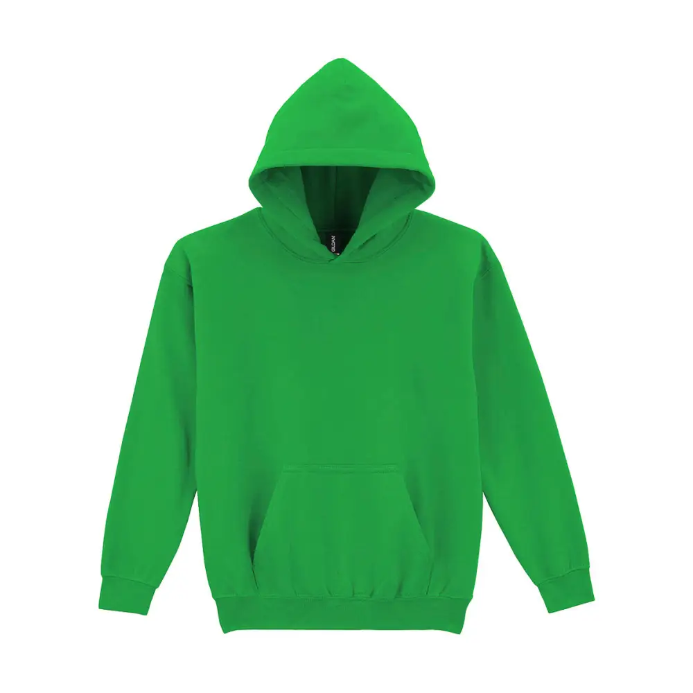 Gildan Heavy Blend Youth Hooded Sweat - Irish Green / XS (104/110)
