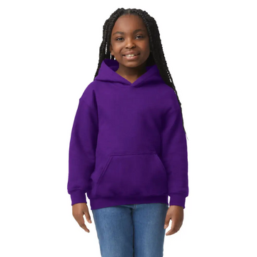 Gildan Heavy Blend Youth Hooded Sweat - Orange / XS (104/110)