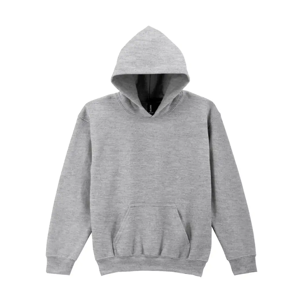 Gildan Heavy Blend Youth Hooded Sweat - Sport Grey / XS (104/110)