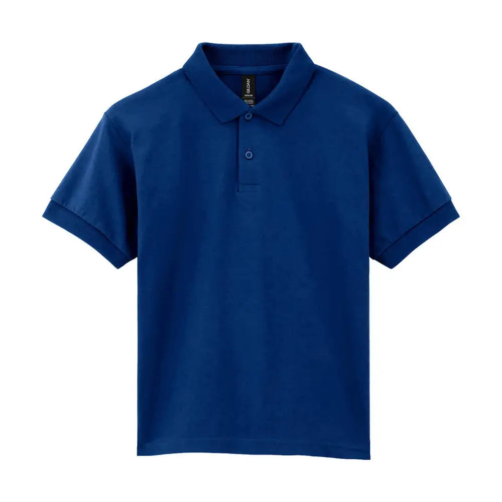 Gildan Kids’ DryBlend® Jersey Polo - Navy / S (122/134)