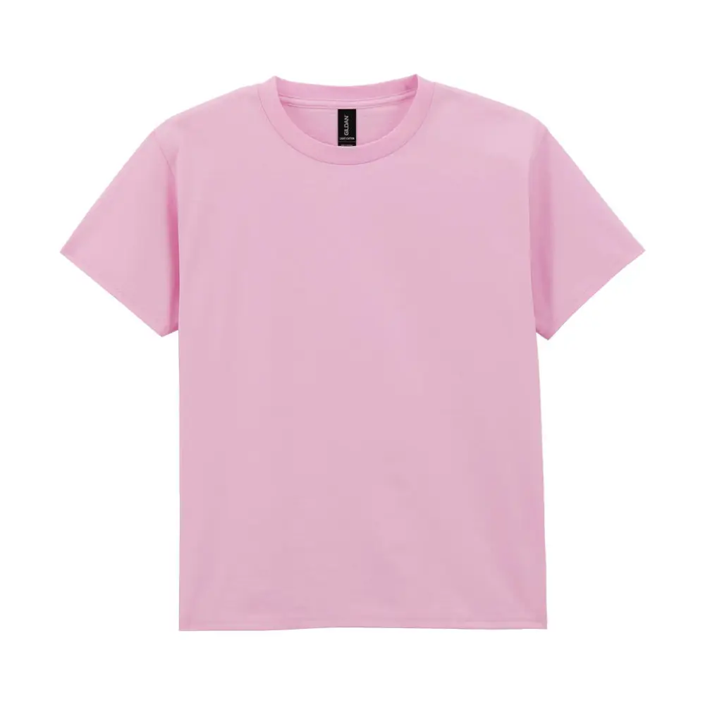 Gildan Light Cotton Youth T-Shirt - Light Pink / XS (2-4)