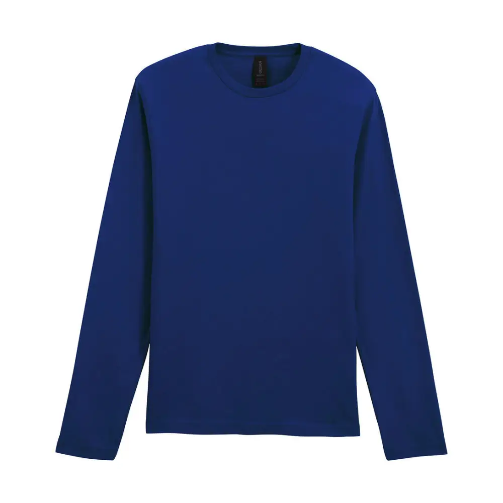 Gildan Softstyle Adult Long Sleeve T-Shirt - Navy / S