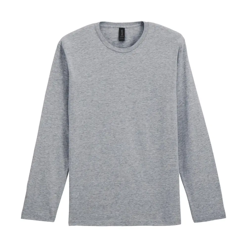 Gildan Softstyle Adult Long Sleeve T-Shirt - Sport Grey / S