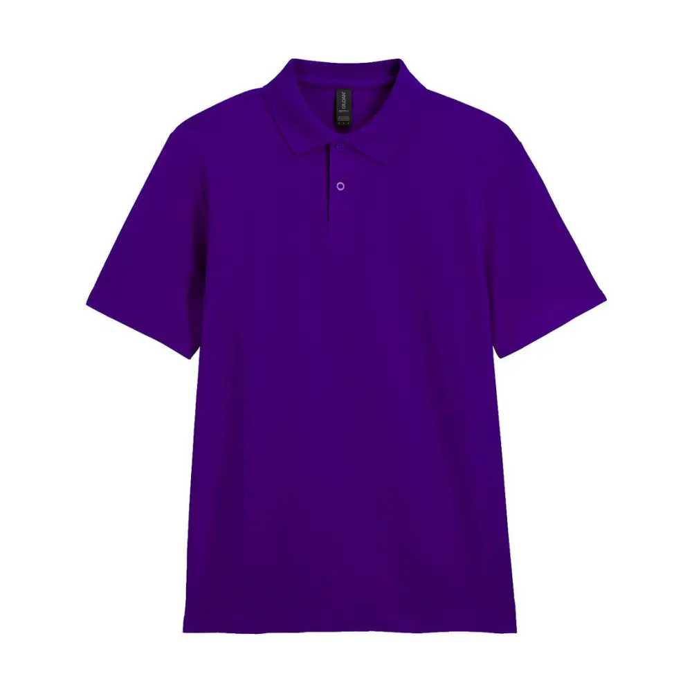 Gildan Softstyle Adult Pique Polo - Purple / S