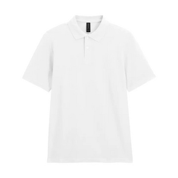 Gildan Softstyle Adult Pique Polo - White / S