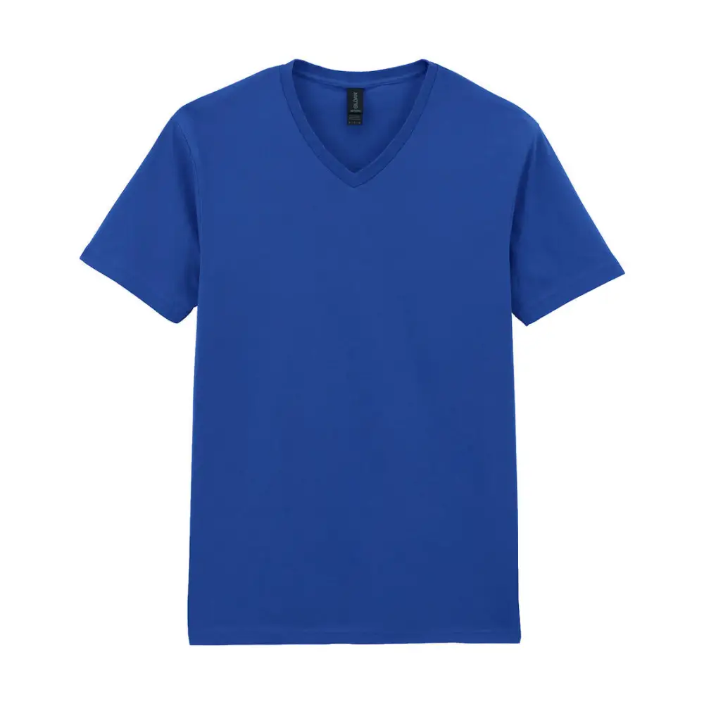 Gildan Softstyle Adult V-Neck T-Shirt - Royal / S