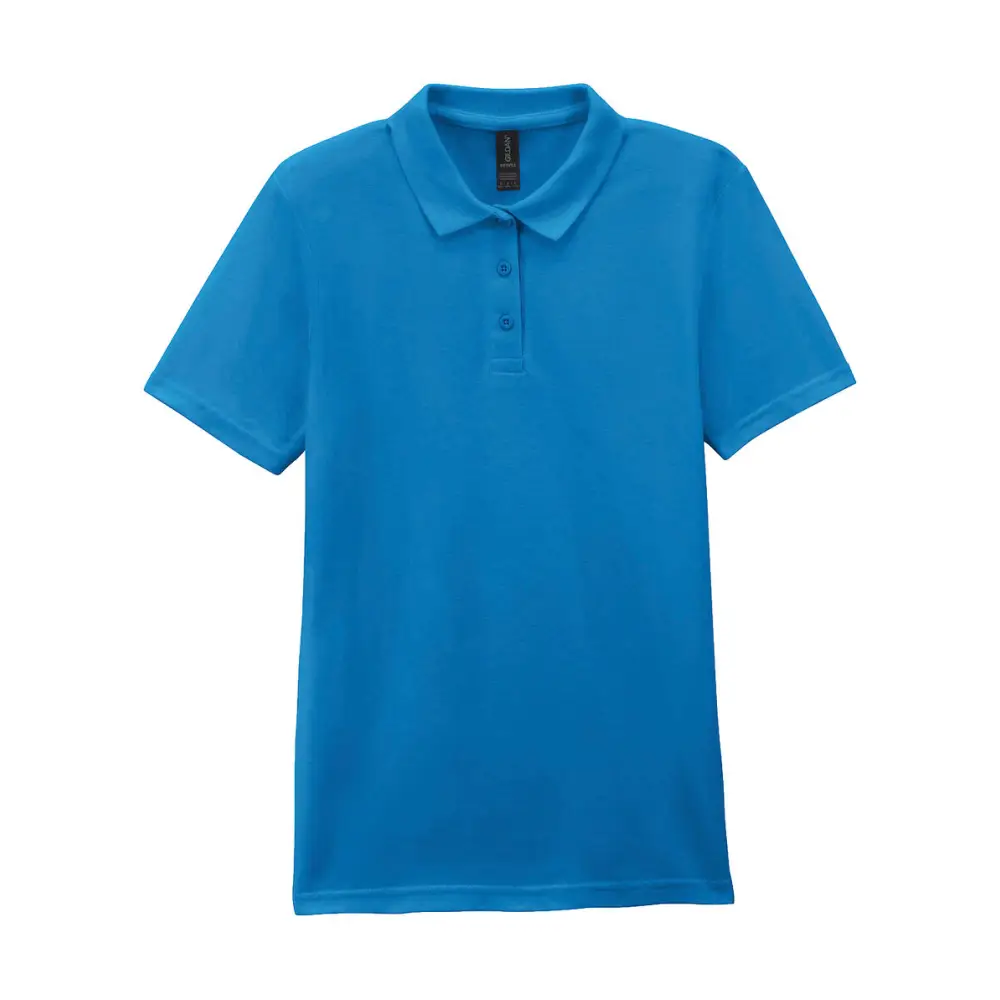Gildan Softstyle Women’s Pique Polo - Sapphire / S
