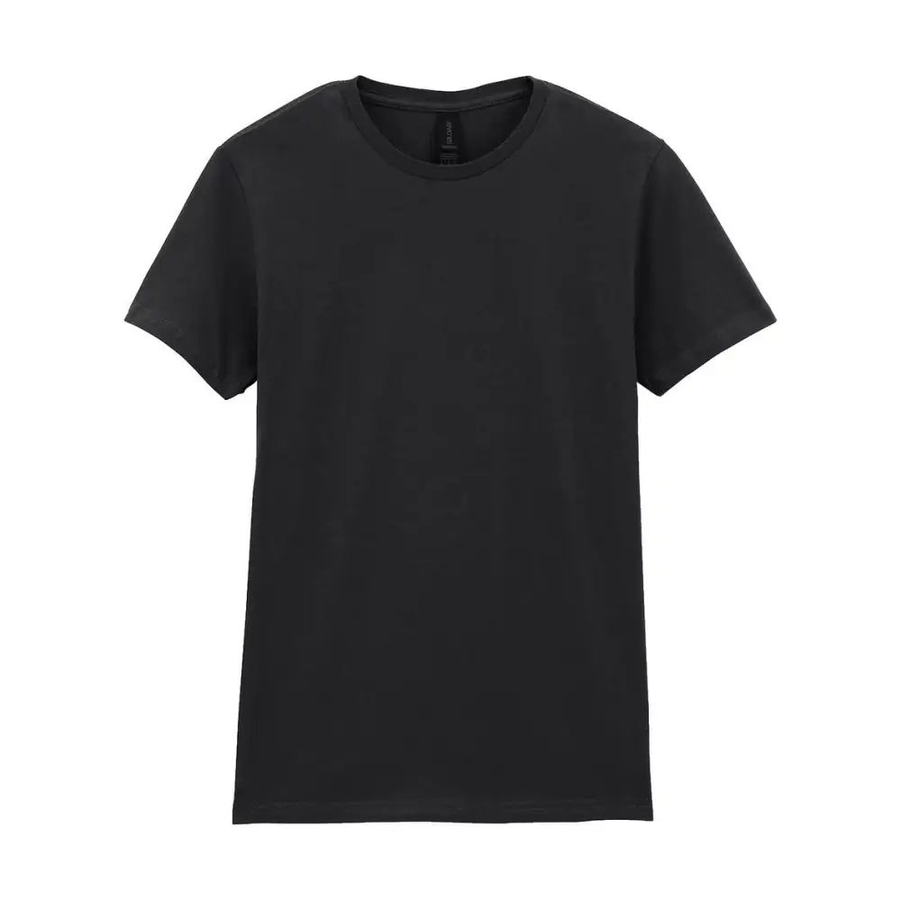 Gildan Softstyle Women’s T-Shirt - Black / S