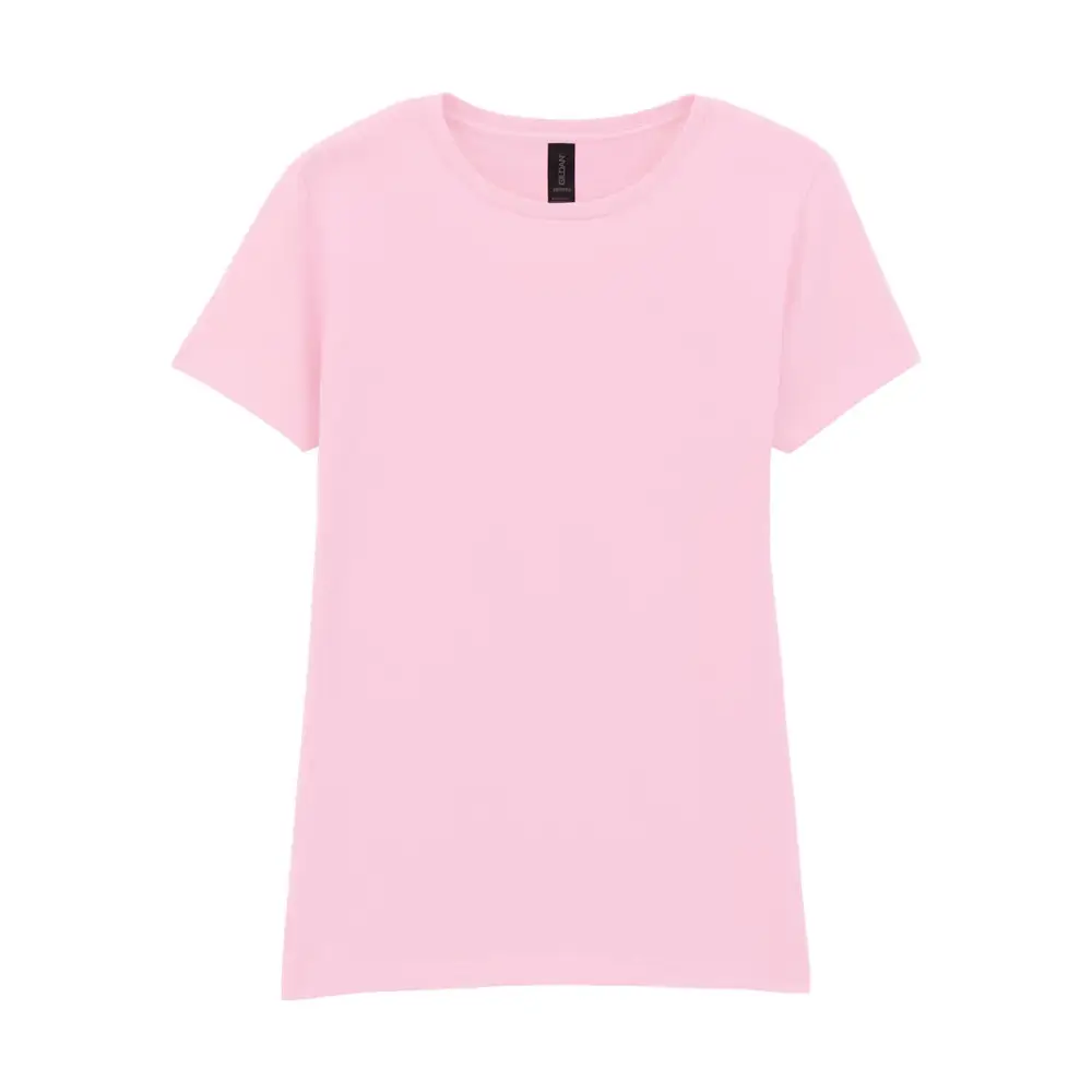 Gildan Softstyle Women’s T-Shirt - Light Pink / S