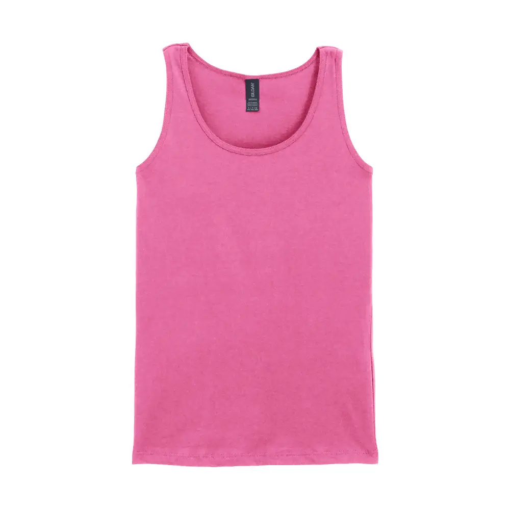 Gildan Softstyle Women’s Tank - Azalea / S